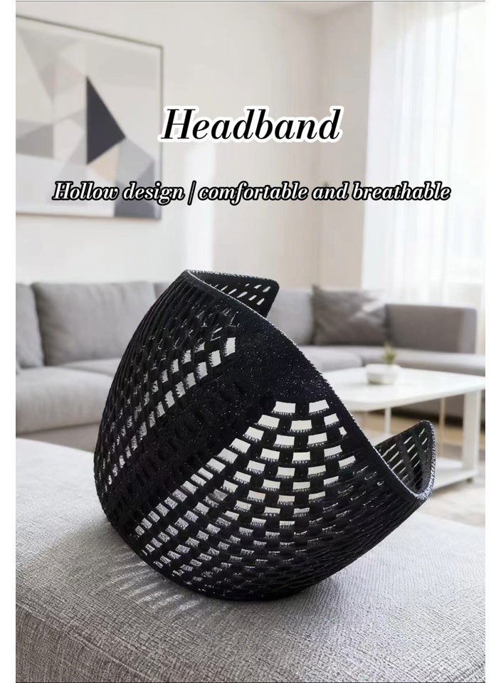 Specialized Headband for Secure Hijab/Hat Retention | Anti-Slip Lightweight Adjustable Head Grip - Image 3